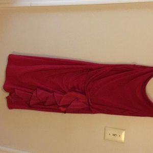 Red dress like new